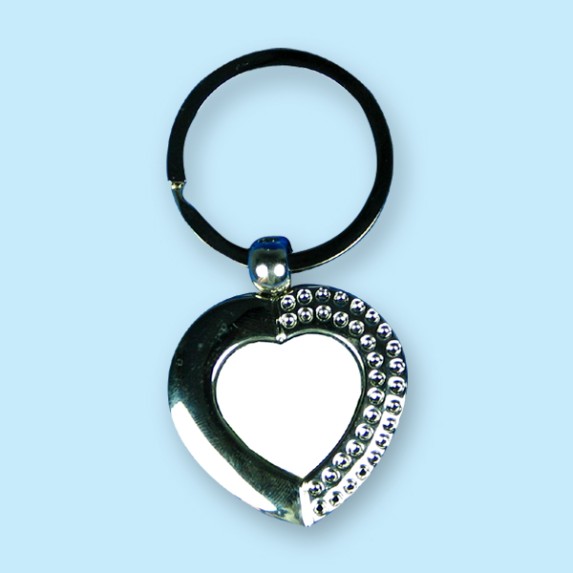 Heart Metal Keyring